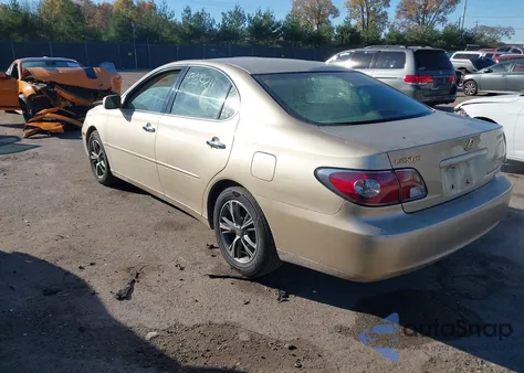2002 Lexus Es 300 from USA, damaged, VIN JTHBF30G520068723